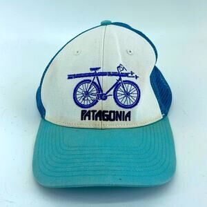 Patagonia bicycle ski logo adjustable trucker hat